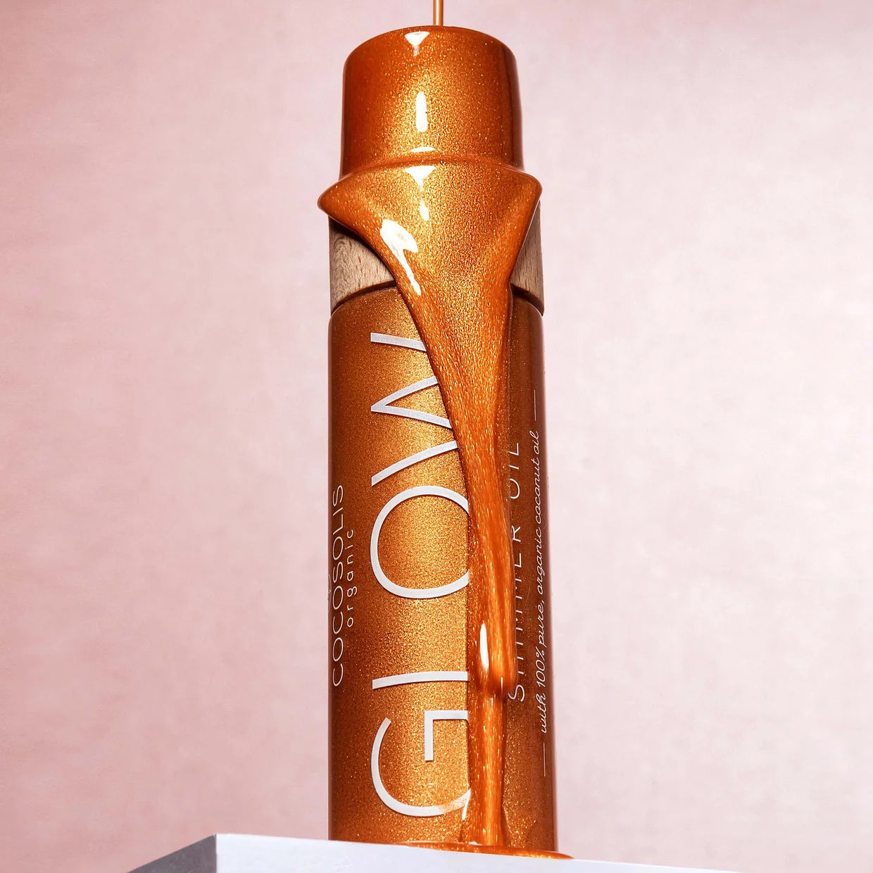 GLOW - Shimmer andlits og líkamsolía